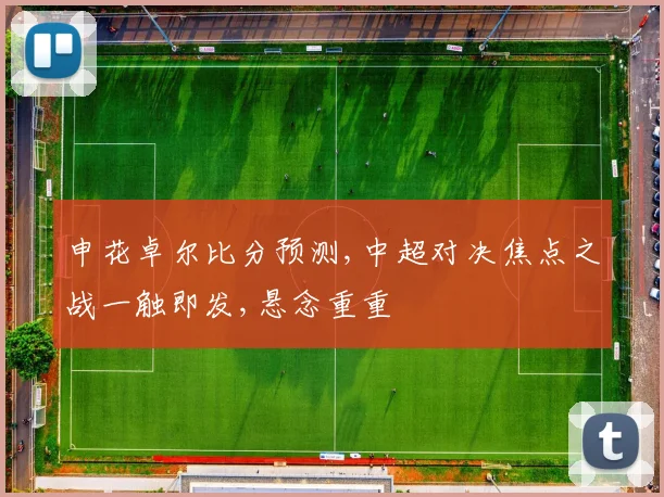 申花卓尔比分预测,中超对决焦点之战一触即发,悬念重重